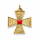 Croix Pectorale Commandeur CBCS (Rouge & Or) - Ordre Intérieur RER - promo