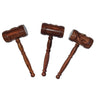 Pack Masonic mallets with emblem - Wood