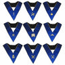 Pack 9 Sautoirs Officiers. Avec broderies - Rite Opératif de Salomon (ROS)