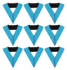 Set 9 Lodge Officers Collar Jewels. Bronze - Memphis-Misraim Rite