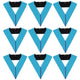 Pack 9 Sautoirs Officiers. Sans broderies. Soie naturelle - Memphis-Misraïm