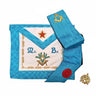 Master Mason Set. Deluxe Apron + Sash + Sash Jewel - French Rite " Groussier" 