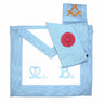 Master Mason Set. Apron M.: B.: + Sash - French Rite "Modern"