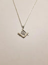 Pendentif Équerre & Compas - 3 grades disponibles (argent 925/1000)