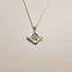 Pendentif Équerre & Compas - 3 grades disponibles (argent 925/1000)