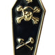 Pin's Maçonnique Cercueil (noir & or)