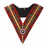Past Master Collar - Royal Standard of Scotland (French style)
