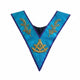 Worshipful Master Collar. Natural Silk - Memphis Misraïm Rite