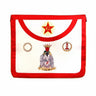 4th Order Apron. 39x33 cm - French Rite Higher Degrees