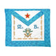 Tablier de Maître Étoile Acacia - Rite Français Groussier - RFG