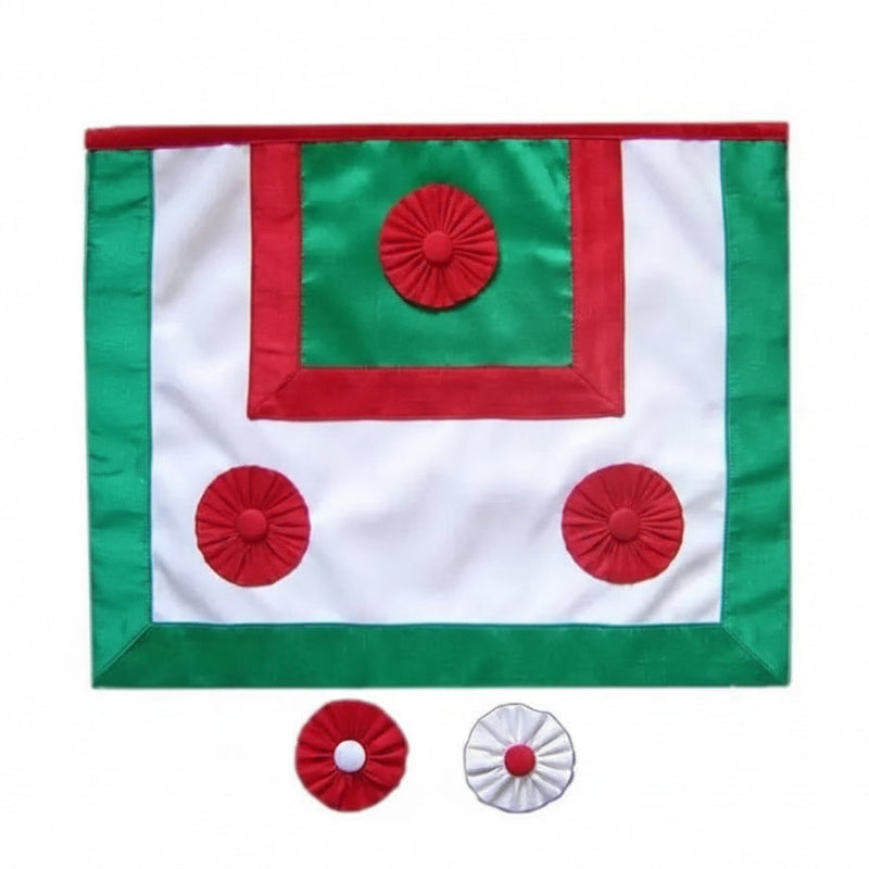 Tablier Maître Écossais de St - André (MESA), bavette rectangulaire - Régime Écossais Rectifié - Nos Colonnes