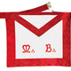 Tablier MB – Maître REAA – 39×33 cm