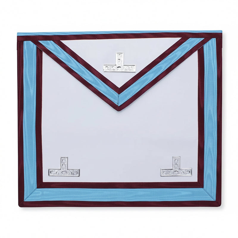 Tablier Vénérable Maître de la Marque. 41x35 cm - Maçonnerie de la Marque - Nos Colonnes
