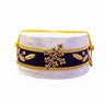 33rd Degree Deluxe Cap (Triple Cross) - Ancient Accepted Scottish Rite (AASR)